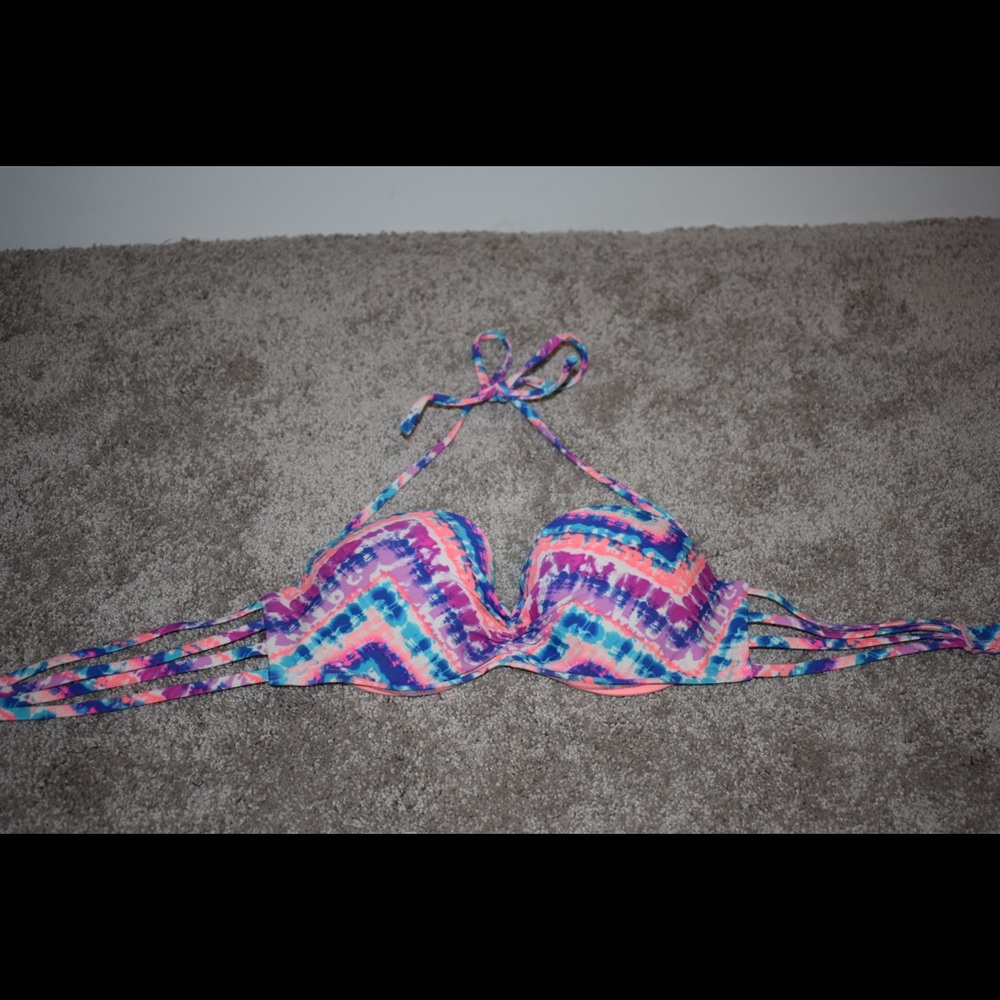 Striped Bikini Top