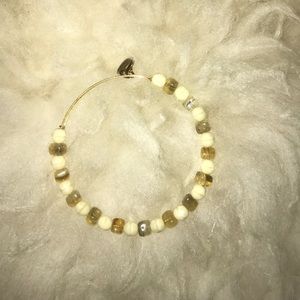 Alex and Ani adjustable bracelet.