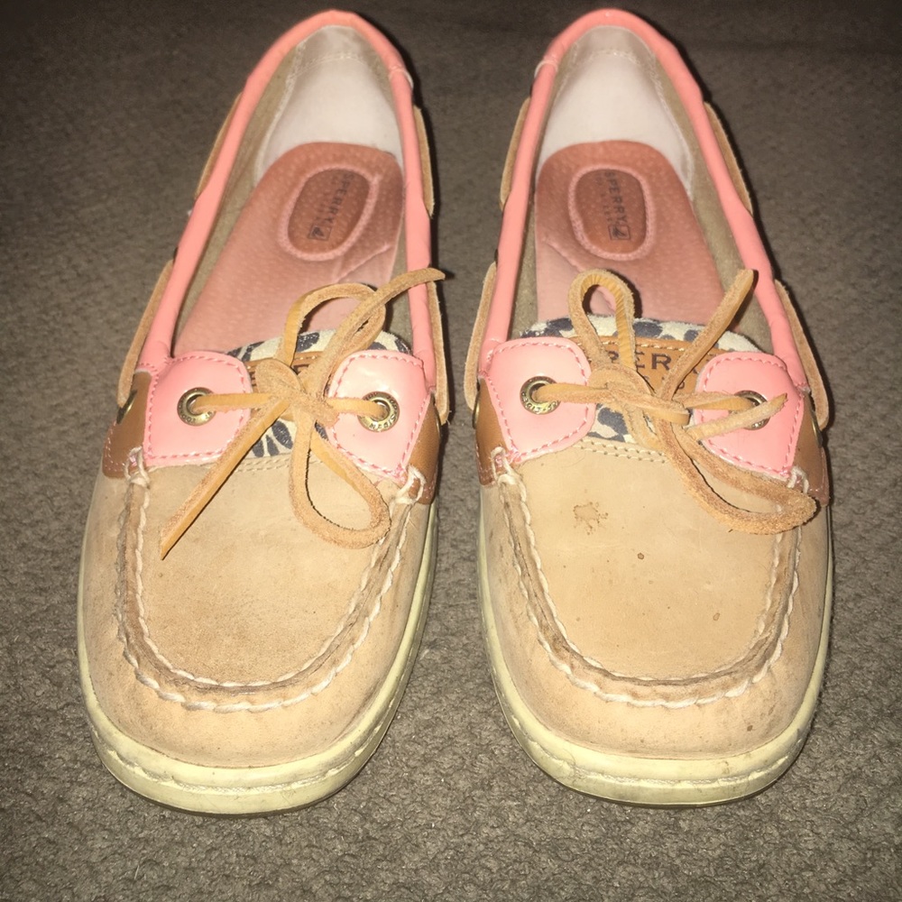 Sperry's with leopard print, just to big for me!