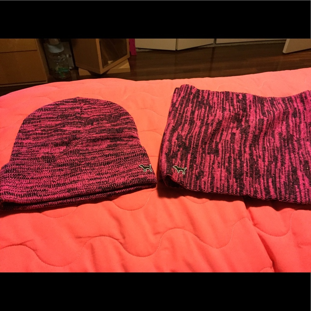 Scarf and beanie hat
