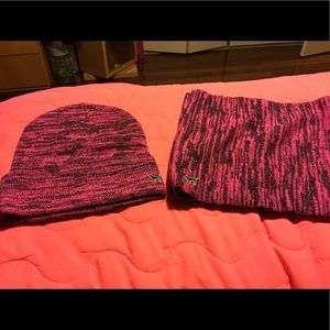 Scarf and beanie hat