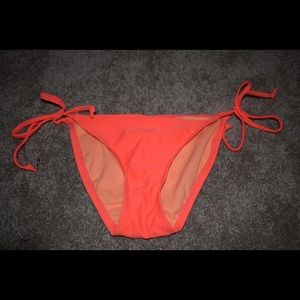 Bright Orange Bikini Bottoms