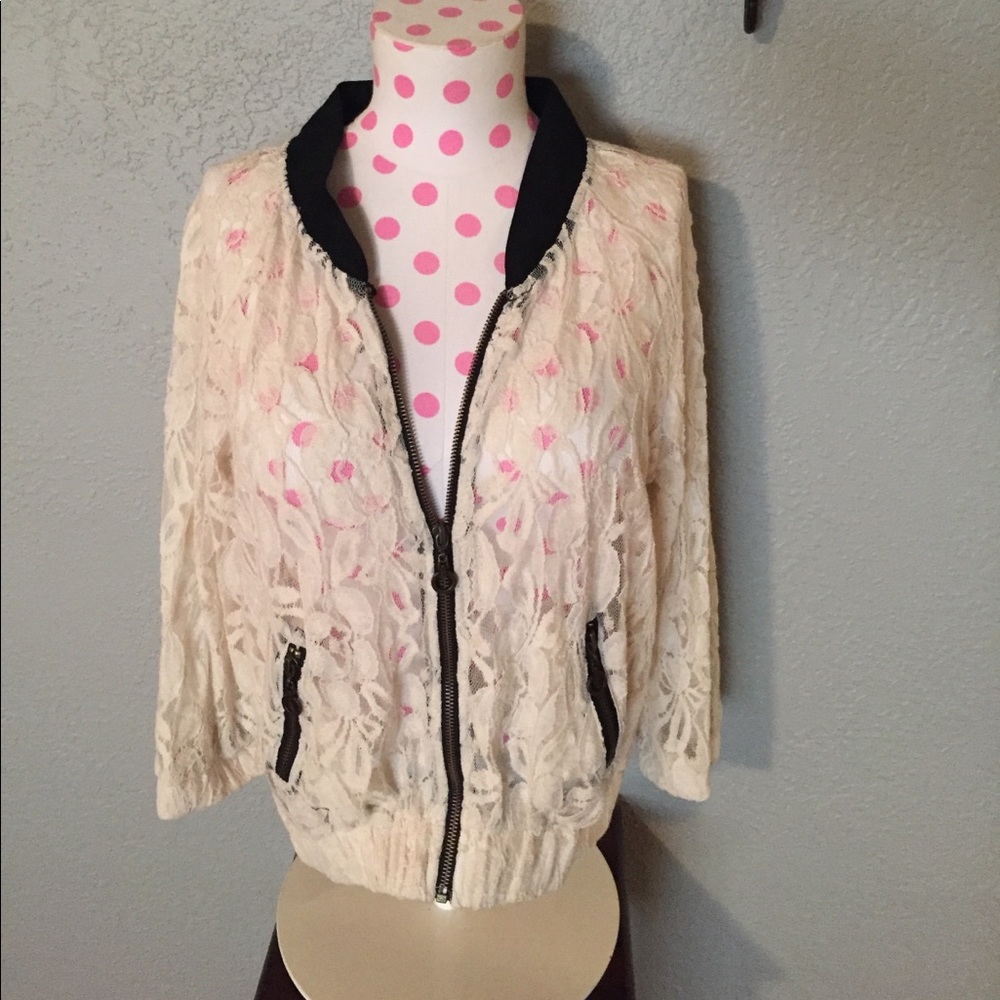 Lace Jacket.