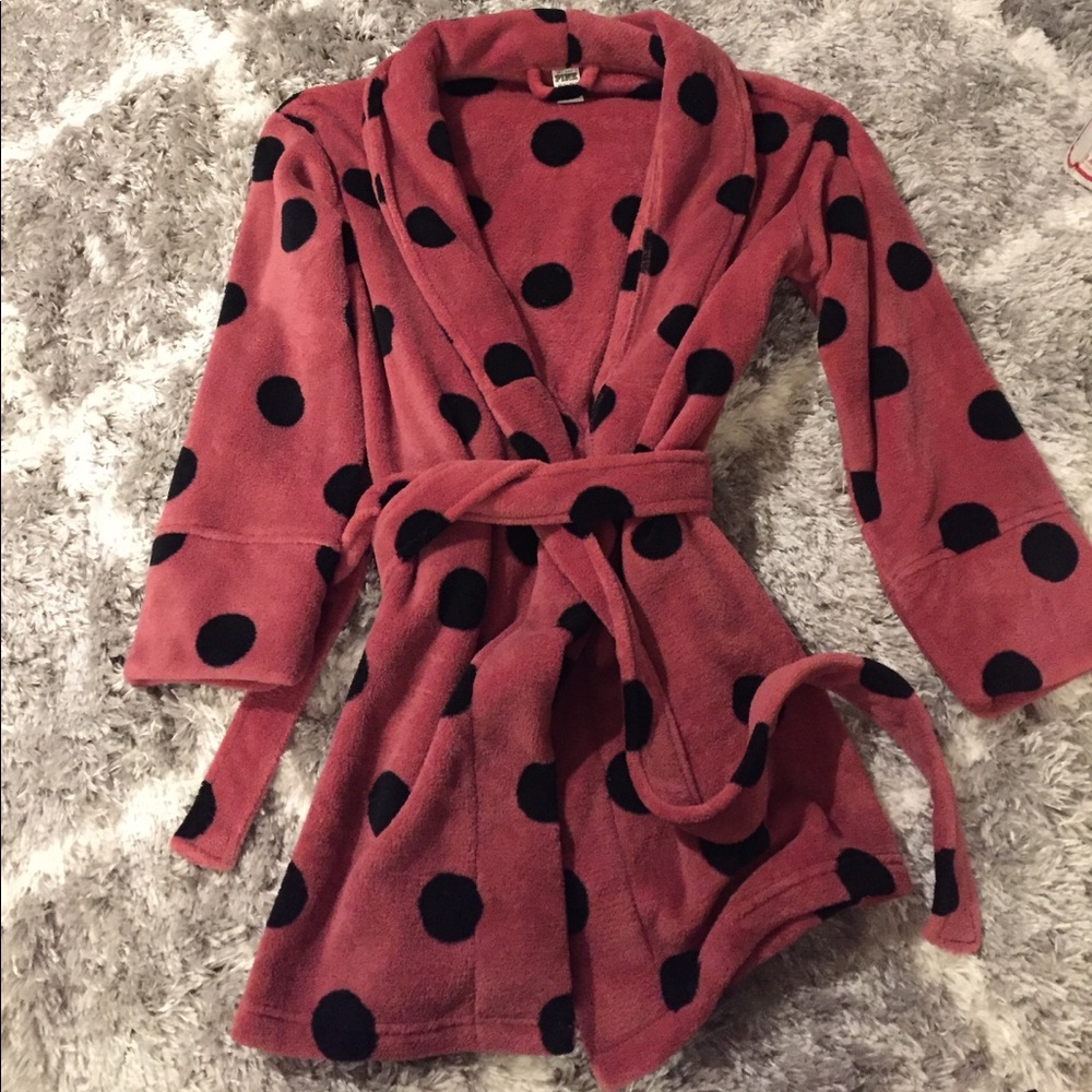 PINK bathrobe, brand new