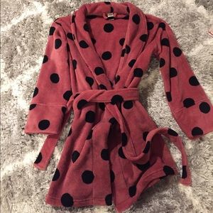 PINK bathrobe, brand new