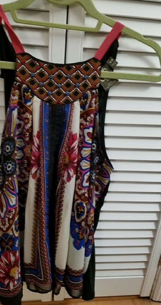 Adorable halter top multi color