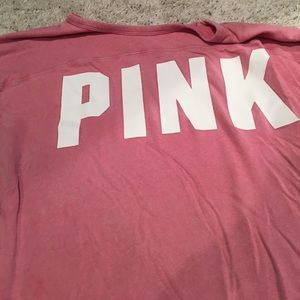 PINK 3/4 sleeve tee