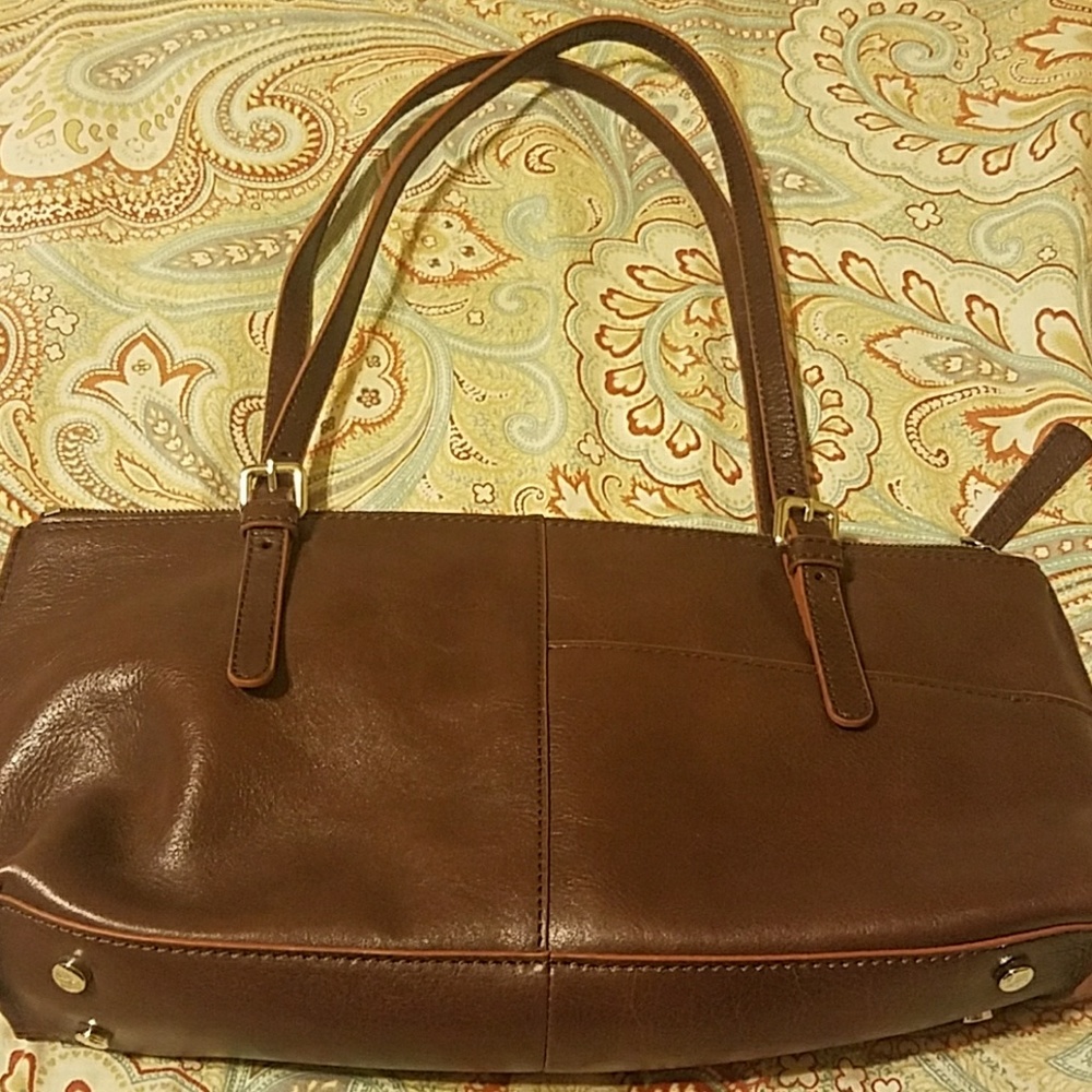 Hobo International Brown Leather Bag - small