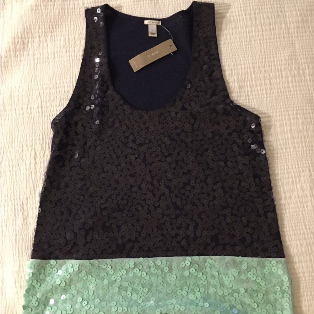 J.Crew sequin tank - great for evening wear
