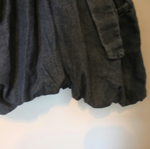 Retro Rainbow Jean Bubble Dress - Picture 4 of 5