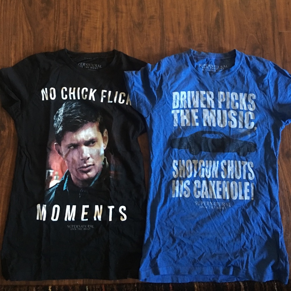Supernatural shirts!!