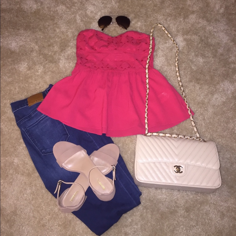 H&M Peplum Top!