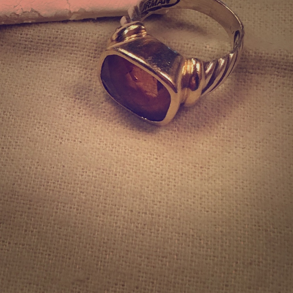 David Yurman citrine ring