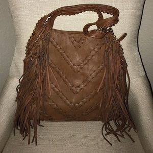 Cognac Shoulder Bag