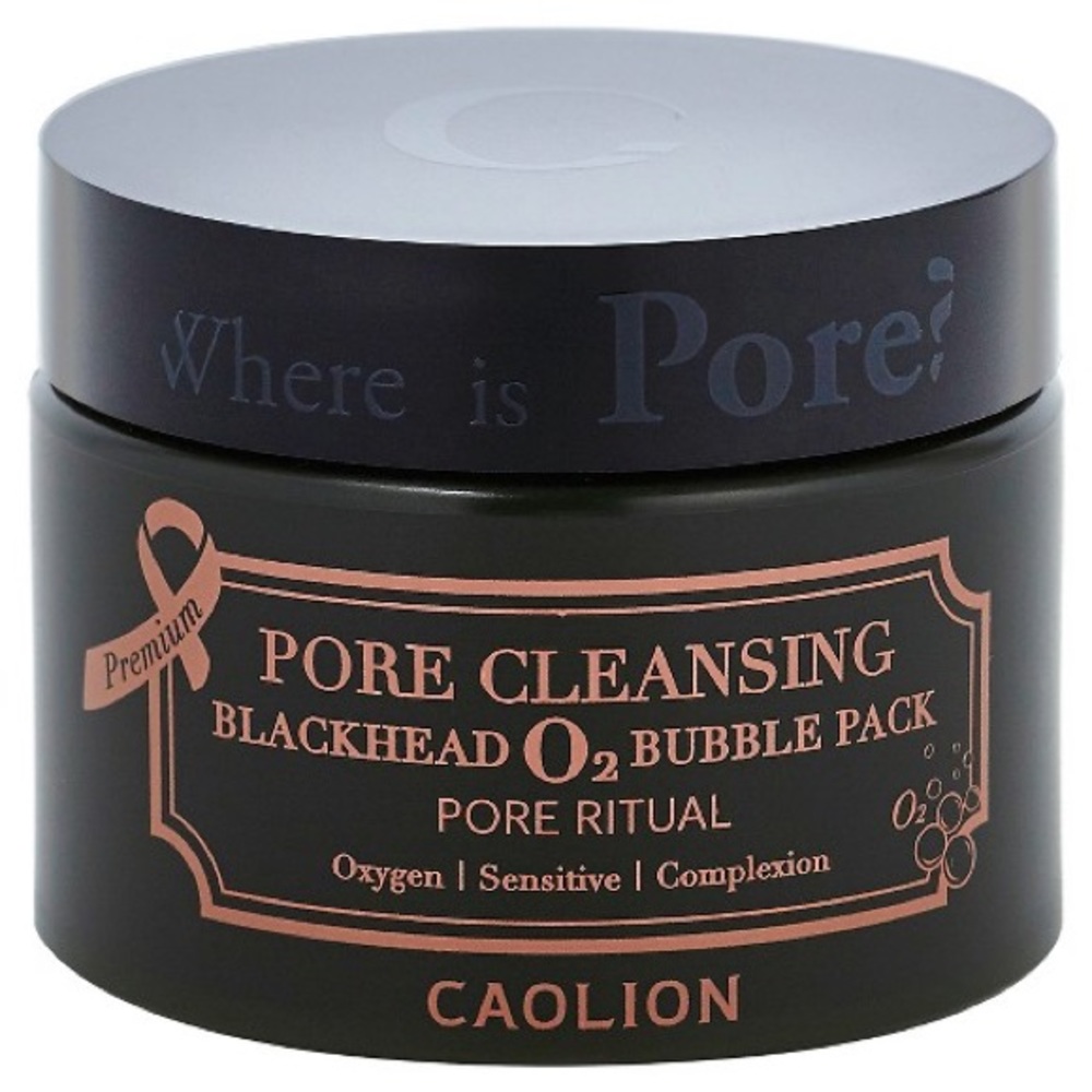 Caolion Premium Blackhead O2 Bubble Pore Pack