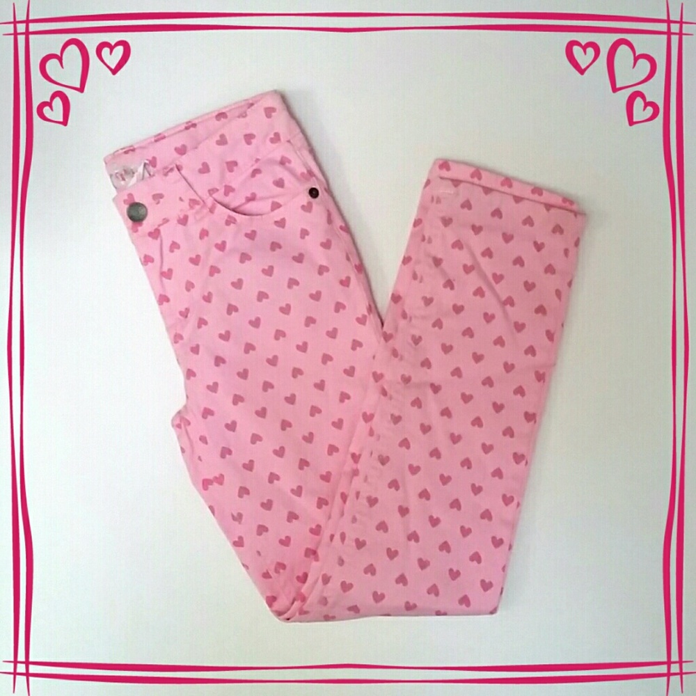 Circo Pink Jeans Heart