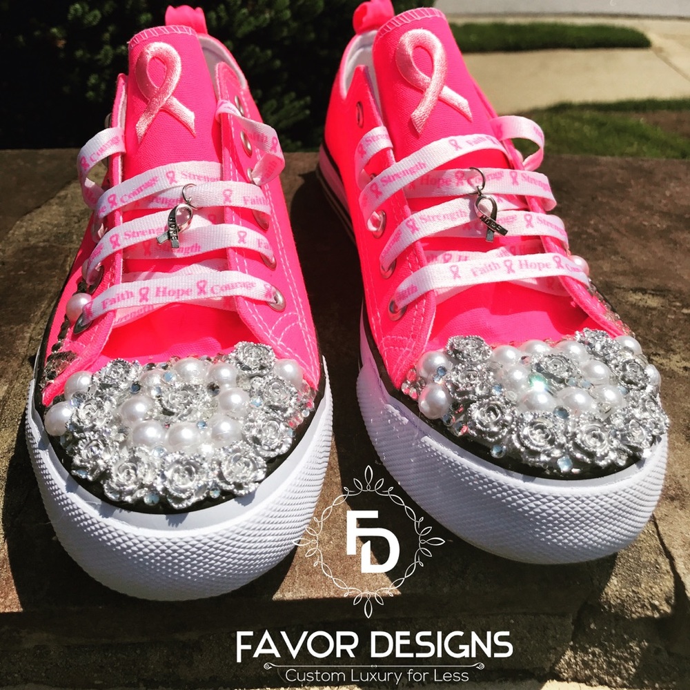 Custom Converse or Cloth Sneakers.