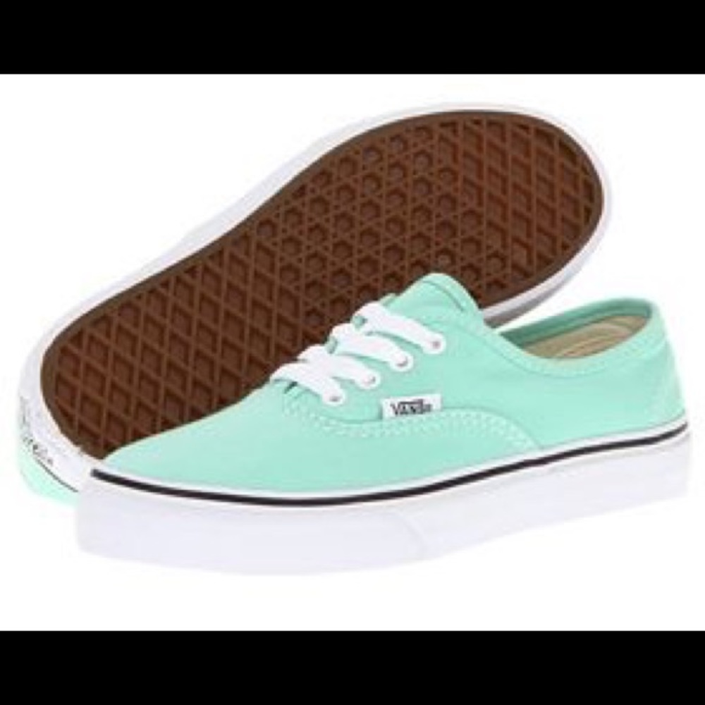 💚Unisex Mint Vans