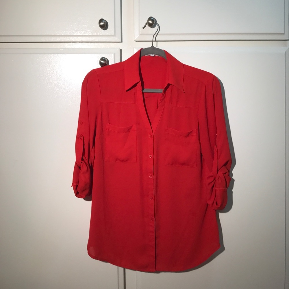 Express Red Portofino shirt!