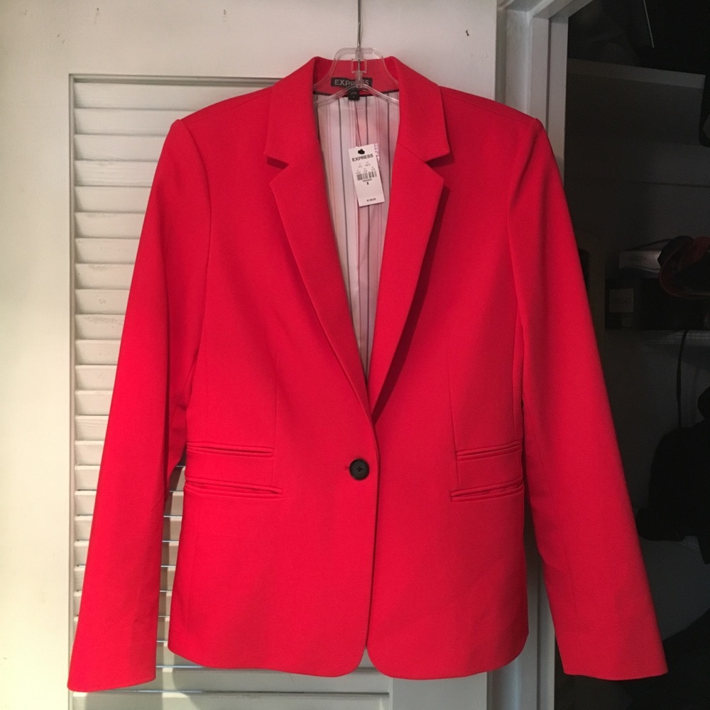 EXPRESS Red Blazer