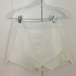 Saks Fifth Avenue Skort, White, XS
