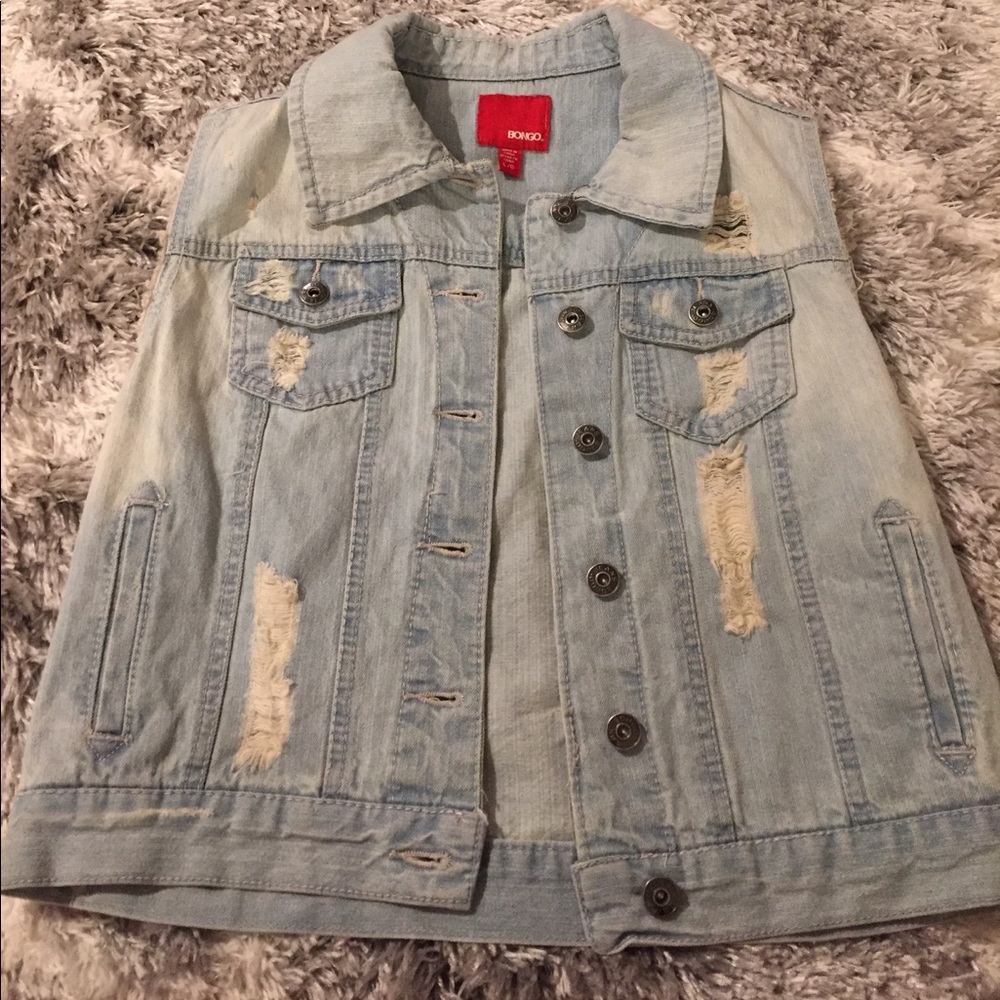 Jean vest, new