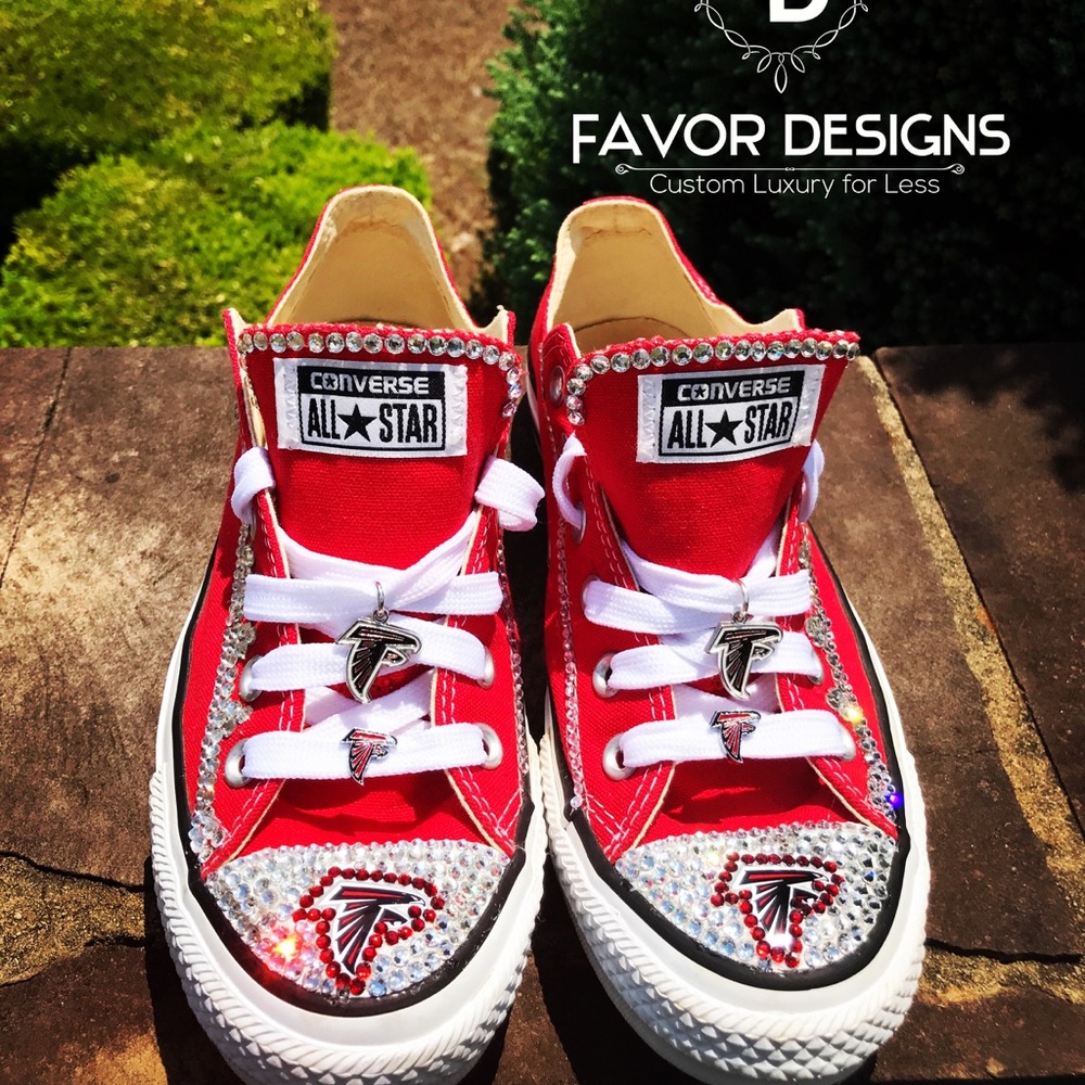 Custom Bling Converse Shoes