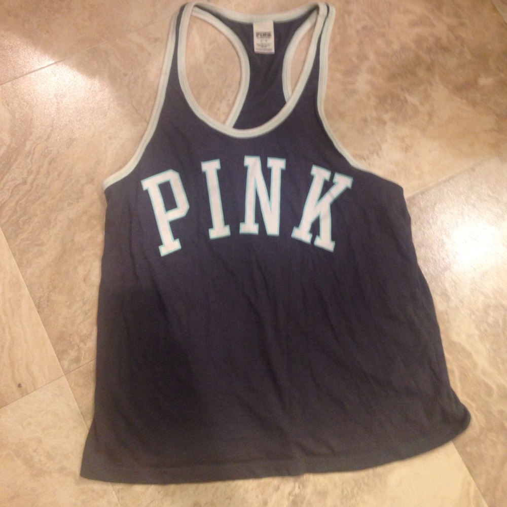 VS PINK Racerback Tank Top, Size M