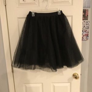 Black, tulle tutu
