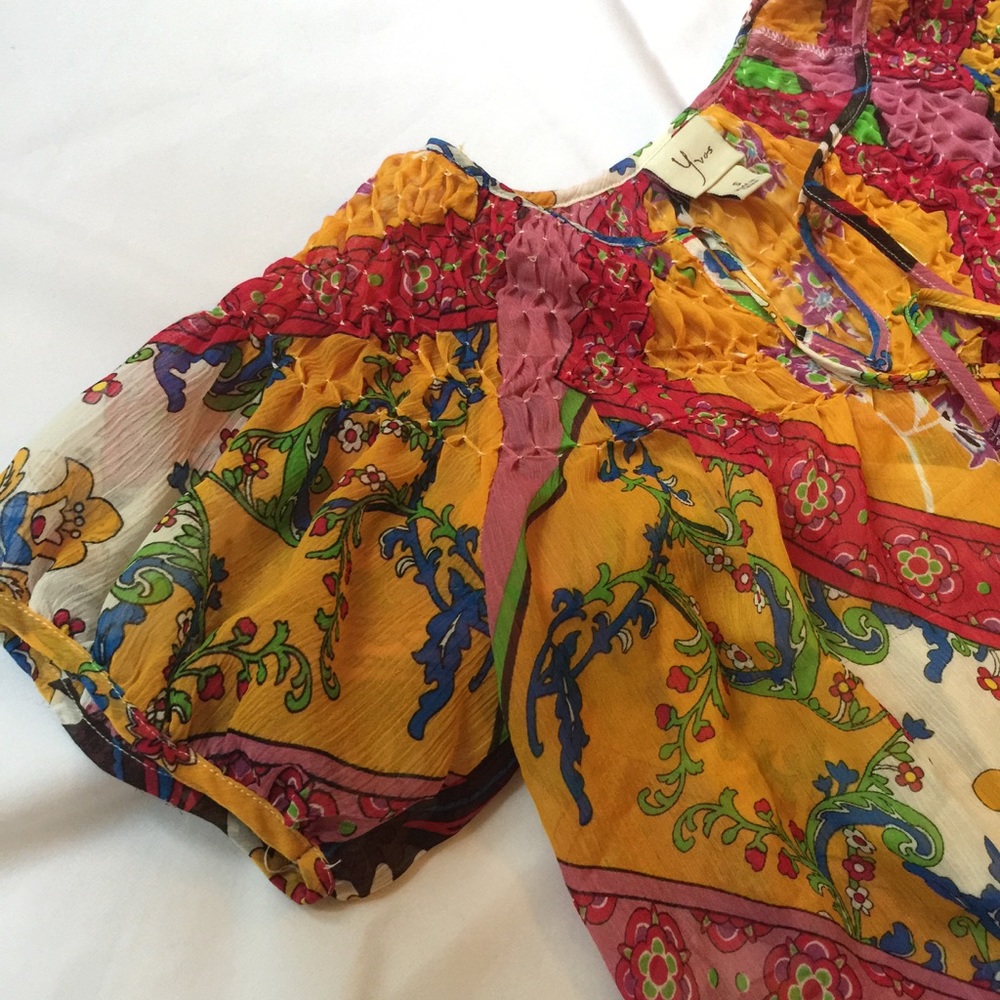 Boho Chic Blouse. Small. - image 2