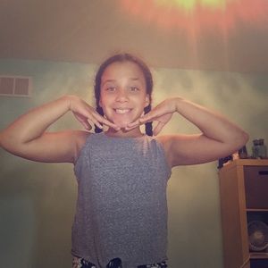 Grey tank top from old navy