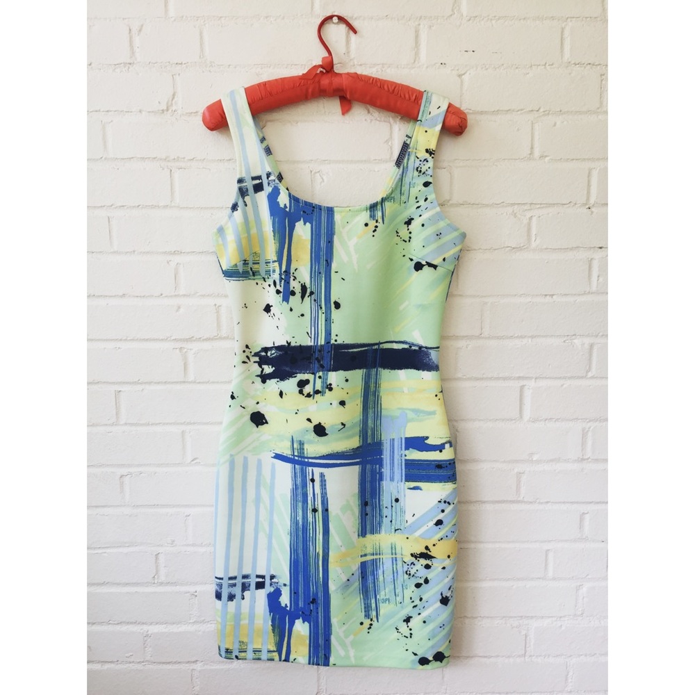 Paint Splatter Minidress