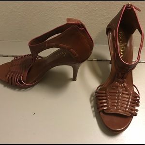 Cole Haan Brown Heels with Nike Air - Size 7