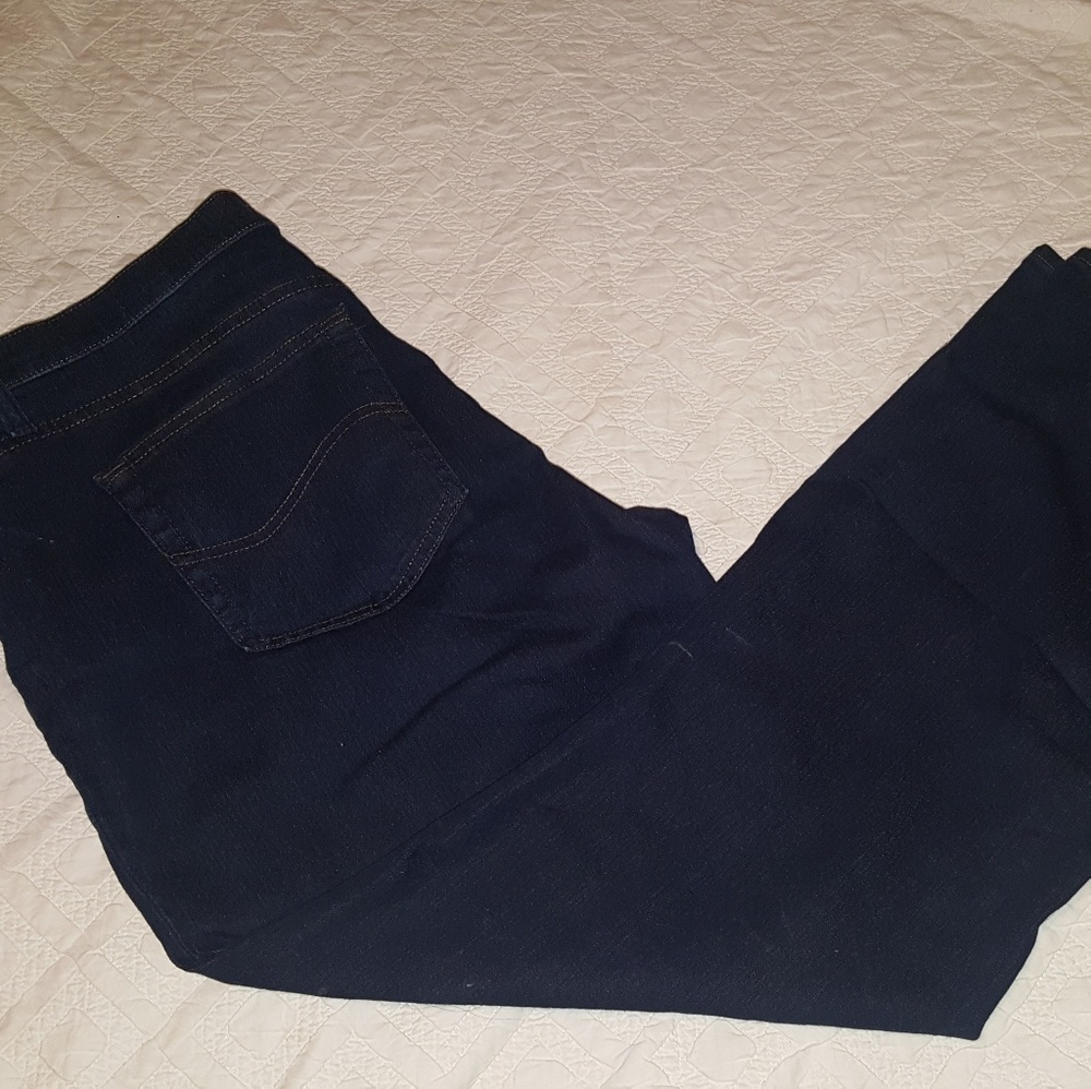 💲Lee dark blue jeans