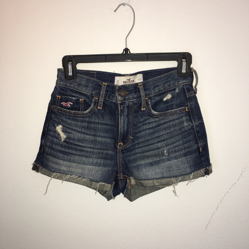 Hollister denim shorts