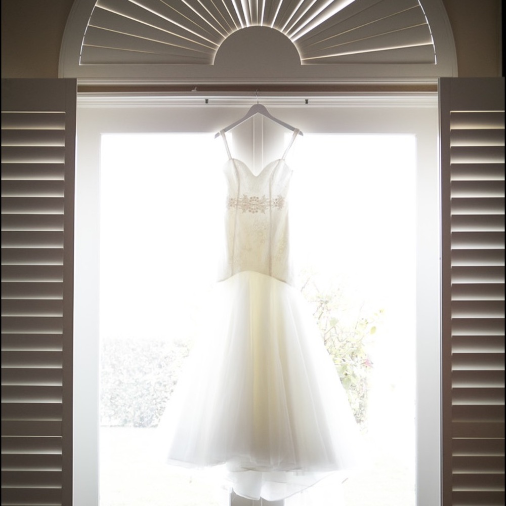 Katie may wedding gown