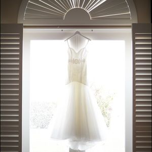 Katie may wedding gown