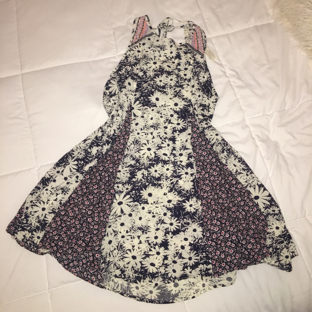 Boho floral dress