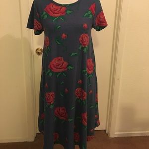 EUC LuLaRoe Carly leggings material