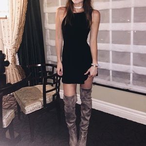 Suede Over-The Knee Boots