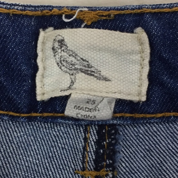 White Crow Embellished Shorts Size 25 - Picture 3 of 7