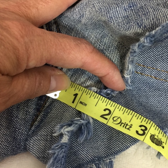 White Crow Embellished Shorts Size 25 - Picture 7 of 7