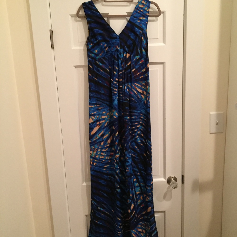 Stunning printed maxi dress by Charlie Jade
