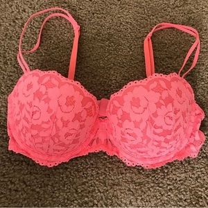PINK push up date bra