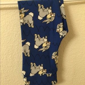 LuLaRoe Kids S/M Disney Thumper Leggings