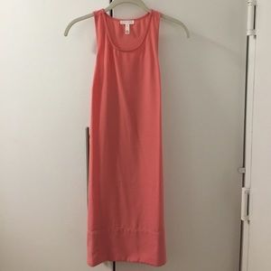 Leith- light pink chiffon dress