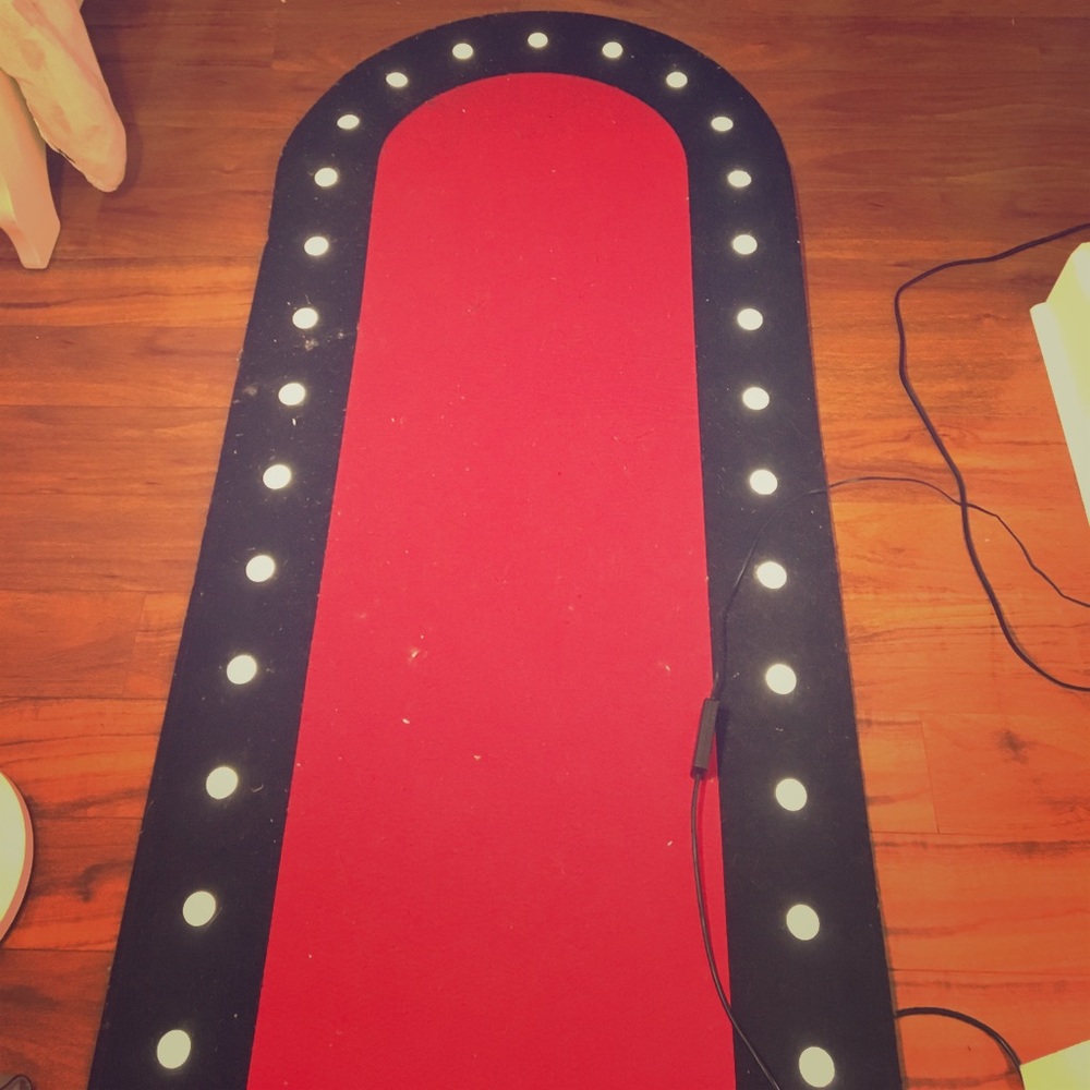 Light up red carpet!