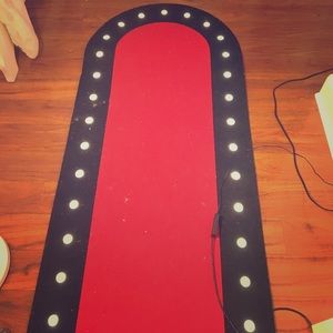 Light up red carpet!