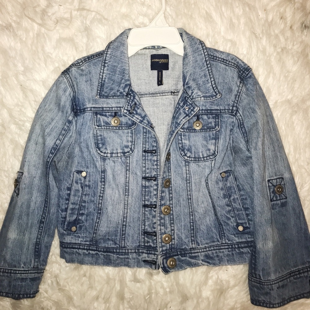 HIGHWAY JEANS 3/4 SLEEVE JEAN JACKET 💙