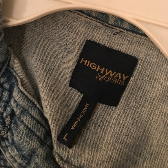 HIGHWAY JEANS 3/4 SLEEVE JEAN JACKET 💙 - Picture 3 of 3